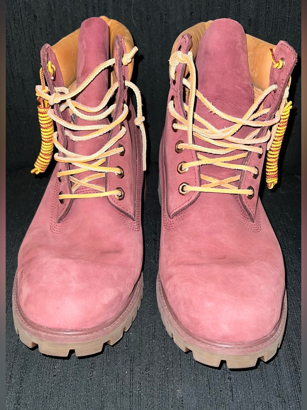 Timberland Nubuck Lace-Up Work Boots